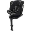 Foppapedretti Iturn PRO i-Size seggiolino auto girevole 360° per bambini da 40 a 150 cm di altezza, Black