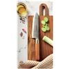 Coltello chef personalizzabile inox manico legno faggio Slice personalizzate o neutre