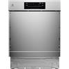 Electrolux Lavastoviglie Incasso 14 Coperti Classe C E62IC101SX | Lavastoviglie da incasso 60 cm, 14 coperti, Classe C, cassetto portaposate, cestello regolabile, LightOnFloor