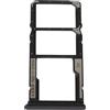Generico Ricambio compatibile con Xiaomi Redmi 10C Carrello Vassoio alloggio tray porta scheda nano Sim1+ SIM 2 + SLOT SLITTA Alloggio Memoria Micro Sd CARD (Nero)
