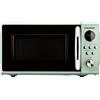 Silvercrest SMWC 700 D1 Microonde 700W 17L Verde Retro 5 Livelli Timer 95 Min