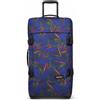 Eastpak Valigia media Eastpak Tranverz M 78L Bagaglio morbido a 2 ruote per viaggi di 1-2 settimane Brize Palm Navy