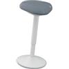 Leitz Ergo Active Sgabello per Posizione in Piedi, Cuscino in Gommapiuma, Altezza Regolabile, Coprisedile Riciclato Post Consumo al 100%, Per Peso fino a 110 kg, Gamma Ergo, Grigio Chiaro, 65450085