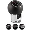 Sparco Pomello del cambio manuale Lazio cromato/nero universale