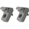 Drhomeam Clip di montaggio per aletta parasole Fiat Grande Punto, staffa di ricambio per aletta parasole auto numeri OEM 735478275, 7355399311, 735539312, 735280780 (2 pezzi)