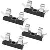 VGOL 4 pz Auto Festone Portalampada Presa Auto LED Lampadina Holder Clip Auto Fusibile Holder Morsetto per 31mm-36mm Lampadine Ferroviario Modello Costruzione Auto Illuminazione Targa