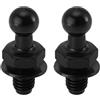 VGOL 2 Pezzi Supporti a Gas Cofano Portellone Posteriore Vite Perno a Sfera Compatibile con VW Golf 3 4 5 6 7 OEM WHT006580