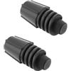 OTOTEC 2 Pezzi Tamponi in Gomma per Cofano Auto Compatibile con Honda CIVIC/ACCORD/SPIRIOR 46x20mm Tampone Arresto Cofano Nero
