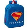 Safta SUPERMAN 3D - Zaino per asilo 3D, adattabile al carrello, facile da pulire, ideale per bambini di diverse età, comodo e versatile, qualità e resistenza, 22 x 10 x 27 cm, blu, M, Casual