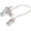 GIMA RUBINETTO A TRE VIE BD CONNECTA con prolunga 10 cm - 394995 conf. 50 pz.