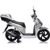 Piston Car Scooter Elettrico Honda SH125 M 12V Moto per Bambini Grigio con Baule