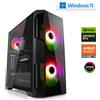 CSL-Computer PC da gioco, AMD Ryzen 5 8400F, 4200 MHz, GeForce RTX 4060, 16 GB di RAM DDR5, 1000 GB di SSD M.2, Windows 11 Home, USB 3.2 |M11010H