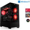 CSL-Computer da gaming M12210H AMD Ryzen 7 7800X3D 5 GHz, 32 GB di RAM, SSD da 2 TB, AMD Radeon™ RX 9070 XT con 16 GB di GDDR6, 94