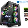 CSL-Computer PC da gioco, AMD Ryzen 7 7800X3D, 4200 MHz, GeForce RTX 5070 Ti, 32 GB di RAM DDR5, 2000 GB di SSD M.2, Windows 11 Home, USB 3.2 | M11820H