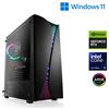 CSL-Computer PC Gaming M12810H / Intel Core Ultra 5 225F, 10x 3300 MHz / NVIDIA RTX5060 / 16 GB DDR5 RAM / M.2 SSD 1000 GB - Windows 11 Home