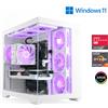 CSL-Computer PC Gaming M12530H / AMD Ryzen 7 5700X, 8x 3400 MHz / AMD RX9070 / 32 GB DDR4 RAM / M.2 SSD 1000 GB - Windows 11 Home