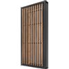 Lian Li B4-mATX Vertical AeroDeck, case per PC, Mini Tower, nero, legno, Micro ATX, Mini-ITX, acciaio, vetro temperato, gaming