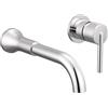 Delta Rubinetto Trinseco a parete rubinetto, Rubinetto per bagno cromato, Rubinetto da bagno a parete 3 fori, Rubinetto da bagno diffuso, Cromo T3559LF-WL