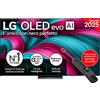 LG OLED evo C5 OLED83C54LA TV OLED, SMART TV, 83 ", Processore a9 Gen8 4K con AI, Charcoal Black , Classe F