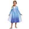 Frozen, DISNEY PRINCESS Costume travestimento azzurro originale elsa di frozen disponibile in diverse taglie
