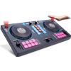 SUPERSTAR Station Mixer 14in1 - Diventa il Re della Festa con la Console DJ: Mixer e Remixer con 16 Loop Audio, Collegamento a Dispositivi, 2 Giradischi con Scratch, Bass Booster e Effetti Sonori - Goditi un'Esperienza di Mixaggio Unica!