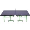 Tavolo da Ping Pong Pieghevole Interno con 8 Ruote 152.5 × 274 × 76cm