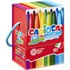Carioca scatola rigida pennarelli punta maxi jumbo - 30 pezzi