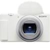 Sony ZV-1 II Bianca - Fotocamera Compatta per Vlog Grandangolo 18-50mm