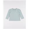 Prénatal Maglia maniche lunghe verde bimba ricamo cuore