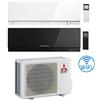 Mitsubishi Climatizzatore Condizionatore Mitsubishi Kirigamine Zen Wifi Bianco + Nero Dual Split Inverter 7000 + 15000 BTU con U.E. MXZ-2F53VF classe A+++/A++ NOVITÁ