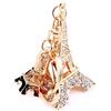 Hztyyier 1Pcs Portachiavi Torre Eiffel Portachiavi Charm Portachiavi Torre Eiffel Parigi Portachiavi Argento Souvenir retrò