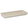 STEFANPLAST - Sottocassetta Maxi Rettangolare Linea Mediterraneo Bianco Travertino 80 cm - h6x72,5x33 cm
