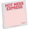 Knock Knock Hot Mess Express Sticky Note (Tascabile) Knock Knock Sticky Notes