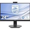PHILIPS 23,8 1920X1080 IPS USB-USB C-VGA-HDMI-DP-DC WEBCAM