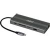 ADJ DOCKING TYPE C MULTIPORT 12IN1 USB+HDMI+VGA+LAN+DP+AUDIO+SD - 143-00023