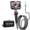 Ralcam Telecamera Endoscopica Endoscopio Industriale - 4,3 Pollici 1080P HD Sche