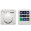 Logitech mx creative console tastierino bluetooth/usb grigio