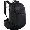 EVOC EXPLORER PRO, Zaino (vestibilità BODY HUGGING, sistema AIR FLOW CONTACT SYSTEM, scomparto per vescica di idratazione fino a 3l e copertura antipioggia, Taglia unica)
