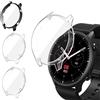 iVoler 3 Pezzi HD Clear Cover con Pellicola Protettiva per Amazfit GTR 2 / Amazfit GTR 2e, Copertura Completa Custodia Anti-Graffio Ultra Sottile Morbida TPU Case, 2 Trasparente + 1 Nero