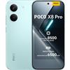 XIAOMI POCO X8 Pro 5G, 8+512 GB, Android 16, Verde, Mediatek Dimensity 8500 Ultra,Display AMOLED Ultra-Luminoso, 6500 mAh, 100 W, 50 MP Sony IMX882, con caricatore