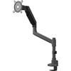 One For All Braccio universale Heavy Duty per monitor One for All-17-50 pollici-VESA 75/300 mm-Regolazione dell'altezza-Inclinazione (70°), rotazione (180°) e rotazione (360°) - 20 kg per schermo - Nero (DM5110)