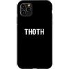 Thoth Costume Ibis Scribe Deity / Comi-c Custodia per iPhone 11 Pro Max Thoth/pigro costume di Halloween/Dio egiziano Cosplay