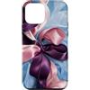Ribbon Heart Collection Custodia per iPhone 12 mini Cascata di anelli di seta sciolti modello femminile cuore