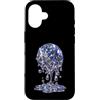 Pink Cowgirl Disco Custodia per iPhone 16 Scioglimento Disco Ball Liquid Specchio Y2K Club Estetica