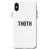 Thoth Costume Ibis Scribe Deity / Comi-c Custodia per iPhone X/XS Thoth/pigro costume di Halloween/Dio egiziano Cosplay
