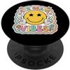 Vintage 4th Grade Vibes Retro Teacher Pr Vintage 4th Grade Vibes Retro Insegnante Studente Ritorno a Scuola PopSockets PopGrip Adesivo