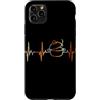 Cooking Pot Heartbeat Vintage T-Shirts Custodia per iPhone 11 Pro Max Pentola di cottura Battito cardiaco Vintage ECG Cardiogramma Retro