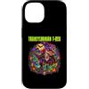 Halloween Glam Retro 90s Graffiti Pop Ar Custodia per iPhone 14 T-Rex Vampire Undead Dinosaur Tyrannosaurus Spettrale Spaventoso