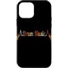 Drum Music Heartbeat Vintage T-Shirts Custodia per iPhone 12 mini Batteria Musica Battito cardiaco Vintage ECG Cardiogramma Retro