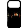 Drum Kit Heartbeat Vintage T-Shirts Custodia per iPhone 17 Pro Max Batteria Battito cardiaco Vintage ECG Cardiogramma Retro